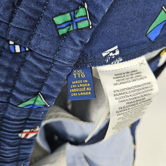 Polo Ralph Lauren‎ Shorts Mens XXL Prepster Flag All Over Print Stretch Classic - Picture 12 of 13